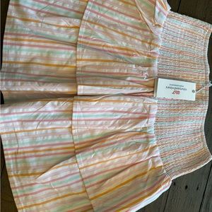 NWT Vineyard Vines Harbor Smocked Skirt size small